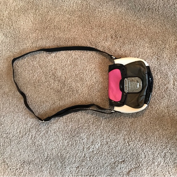 Brighton Color Block Crossbody Patent Purse - Picture 10 of 10